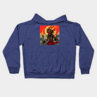 JUMBIE – FULL COLOUR – FETERS AND LIMERS – CARIBBEAN FOLKLORE EVENT DJ GEAR Kids Hoodie